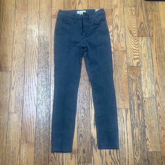 NWT Madewell Jeans 24 10” High Rise Roadtripper Front Slit In Carlin - Picture 2 of 8